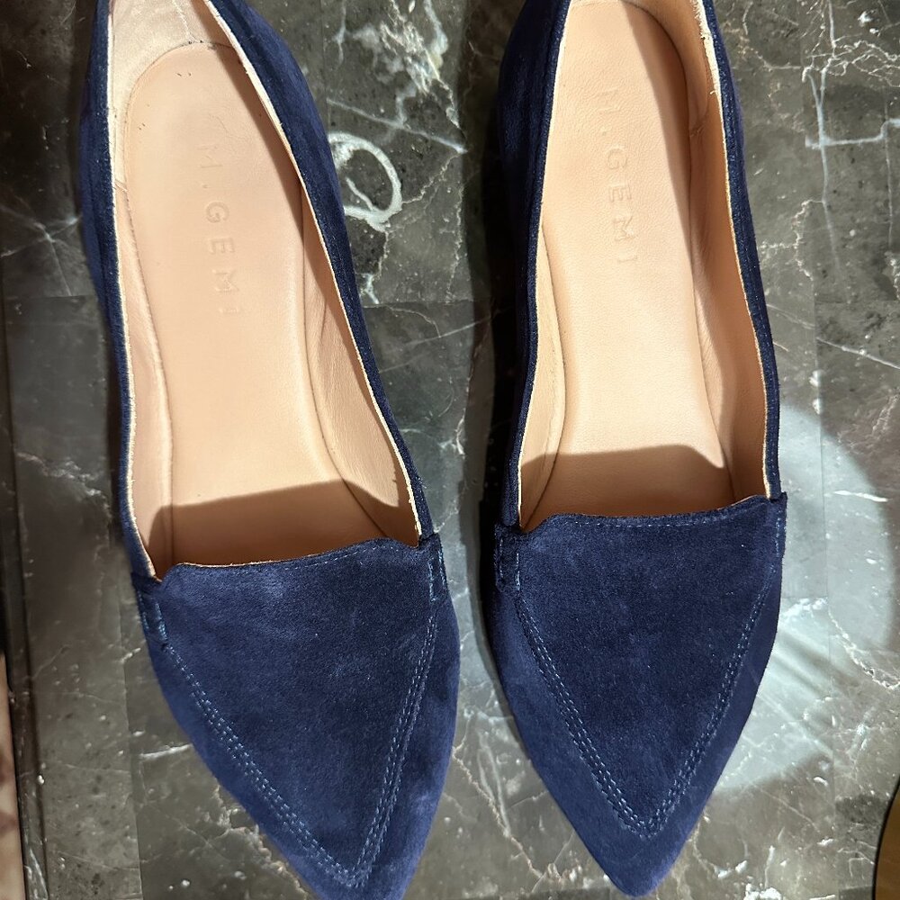 MGemi Navy Suede Gia Size 37
